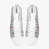 Crake High Top Dinosaurs laced custom prints canvas shoes at RM MYR289