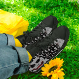 Crake High Top The Clown laced custom prints canvas shoes at RM MYR289