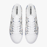 Crake Low Top Hello Penguins laced custom prints canvas shoes at RM MYR289