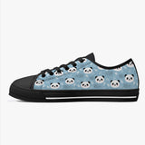 Crake Low Top Panda 2 laced custom prints canvas shoes at RM MYR289
