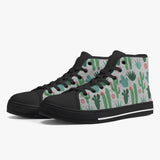 Crake High Top Cactus laced custom prints canvas shoes at RM MYR289