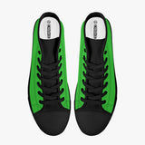 Crake High Top Green laced high top plain color canvas shoes at RM MYR289