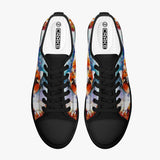 Crake Low Top Koi laced custom prints canvas shoes at RM MYR289