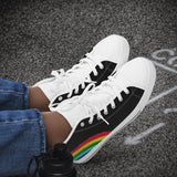 Crake High Top Rainbow 3 laced custom prints canvas shoes at RM MYR289