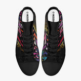 Crake High Top Abstract Graffiti laced custom prints canvas shoes at RM MYR289