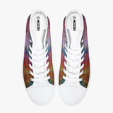 Crake High Top Single Eyed Sunflower laced custom prints canvas shoes at RM MYR289