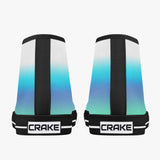 Crake High Top Sky and Sea laced custom prints canvas shoes at RM MYR289