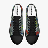 Crake Low Top Gradual laced custom prints canvas shoes at RM MYR289