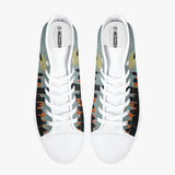 Crake High Top Godzilla laced custom prints canvas shoes at RM MYR289