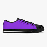 Crake Low Top Purple laced low top plain color canvas shoes at RM MYR289