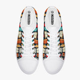 Crake Low top Books of wisdom laced custom prints canvas shoes at RM MYR289