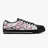 Crake Low Top Sakuras laced custom prints canvas shoes at RM MYR289