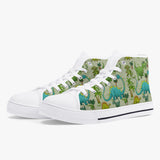 Crake High Top Dinosaur Park laced custom prints canvas shoes at RM MYR289