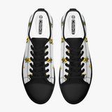 Crake Low Top Cute Bees laced custom prints canvas shoes at RM MYR289