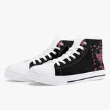 Crake High Top Sakura Tree laced custom prints canvas shoes at RM MYR289