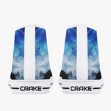 Crake High Top Night Wolves laced custom prints canvas shoes at RM MYR289