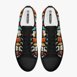 Crake Low top Books of wisdom laced custom prints canvas shoes at RM MYR289