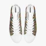 Crake High Top Route 66 laced custom prints canvas shoes at RM MYR289