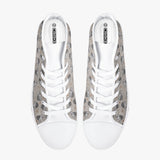 Crake High Top The White Dogs laced custom prints canvas shoes at RM MYR289