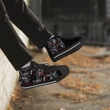 Crake High Top The Beast laced custom prints canvas shoes at RM MYR289