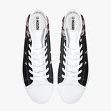 Crake High Top Sakura Black Tree laced custom prints canvas shoes at RM MYR289