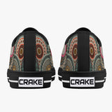 Crake Low Top Maple Leaf laced custom prints canvas shoes at RM MYR289