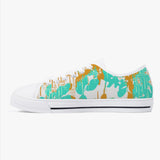 Crake Low Top Peters Painting laced custom prints canvas shoes at RM MYR289