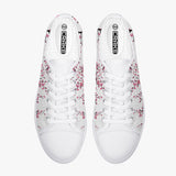 Crake Low Top Sakuras laced custom prints canvas shoes at RM MYR289