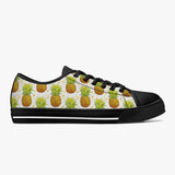 Crake Low Top Pineapples laced custom prints canvas shoes at RM MYR289