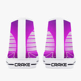 Crake High Top Chrissie laced custom prints canvas shoes at RM MYR289