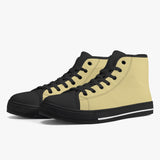 Crake High Top Flaxen laced high top plain color canvas shoes at RM MYR289