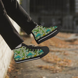 Crake High Top Dinosaur Park laced custom prints canvas shoes at RM MYR289