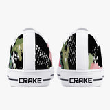 Crake Low Top Pontus laced custom prints canvas shoes at RM MYR289