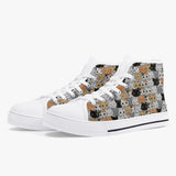 Crake High Top Cats laced custom prints canvas shoes at RM MYR289