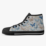 Crake High Top Butterflies laced custom prints canvas shoes at RM MYR289