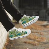 Crake High Top Dinosaur Park laced custom prints canvas shoes at RM MYR289