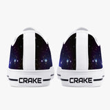 Crake Low Top Galaxy laced custom prints canvas shoes at RM MYR289