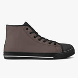 Crake High Top Cocoa laced high top plain color canvas shoes at RM MYR289