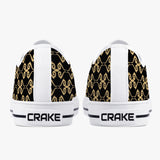 Crake Low Top Lux Toy laced custom prints canvas shoes at RM MYR289