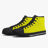 Crake High Top Lemon laced high top plain color canvas shoes at RM MYR289
