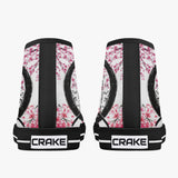 Crake High Top Samurai laced custom prints canvas shoes at RM MYR289