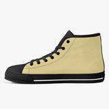 Crake High Top Flaxen laced high top plain color canvas shoes at RM MYR289