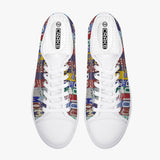 Crake Low Top Colorguard laced custom prints canvas shoes at RM MYR289