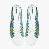 Crake High Top The Rabbits laced custom prints canvas shoes at RM MYR289