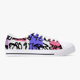 Crake Low Top Devilo laced custom prints canvas shoes at RM MYR289