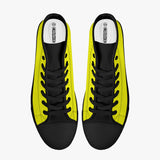 Crake High Top Lemon laced high top plain color canvas shoes at RM MYR289