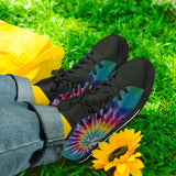 Crake High Top Abstract Water Ink laced custom prints canvas shoes at RM MYR289