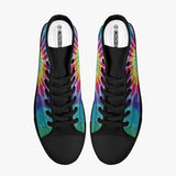 Crake High Top Abstract Water Ink laced custom prints canvas shoes at RM MYR289
