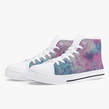 Crake High Top Abstract Water Ink laced custom prints canvas shoes at RM MYR289