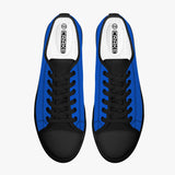 Crake Low Top Blue laced low top plain color canvas shoes at RM MYR289